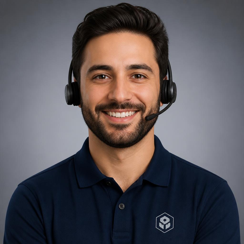 Male Crypto.com Onchain support specialist